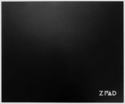 Z PAD Glass Gaming Mouse Pad | Black | L Size