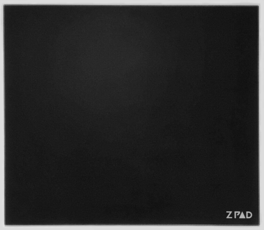 Z PAD Glass Gaming Mouse Pad | Black | XL Size