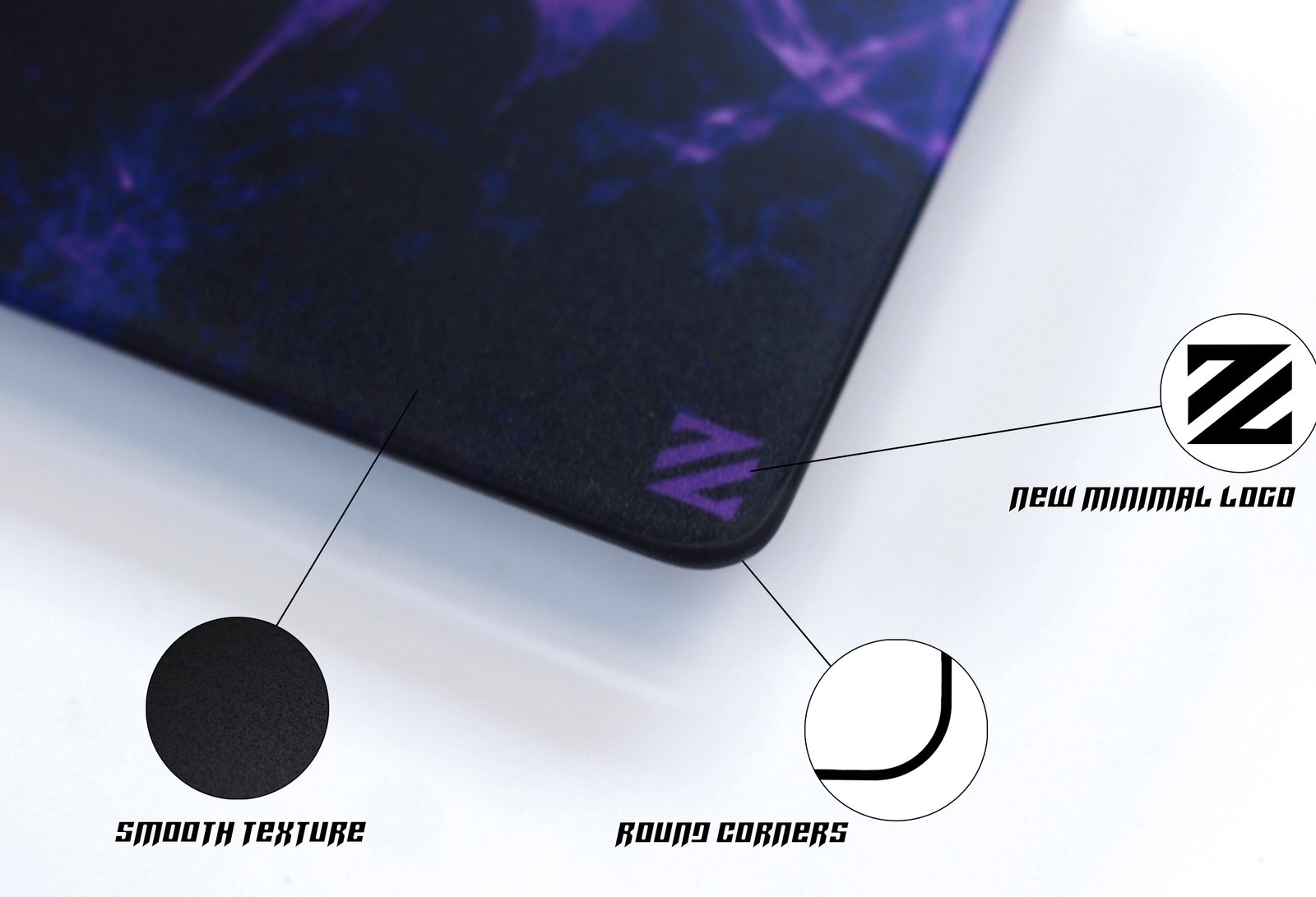 ZPAD Glass Mouse Pad | Custom Image | L Size (V2) - Image 2