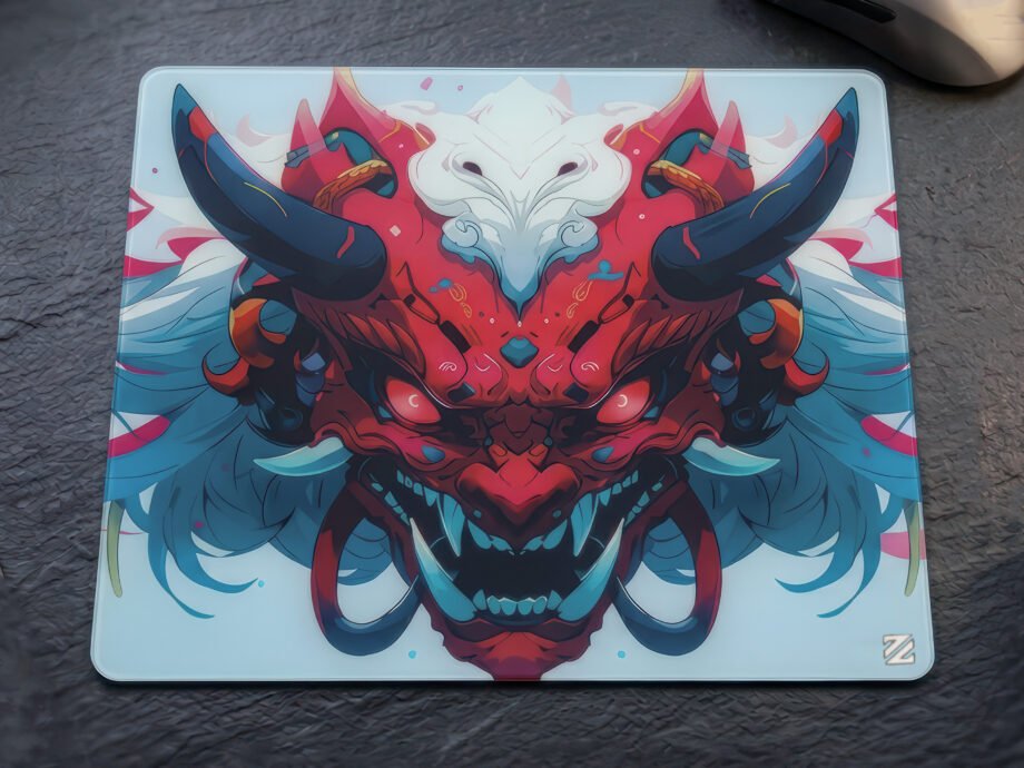ZPAD Glass Mouse Pad | Custom Image | L Size (V2)